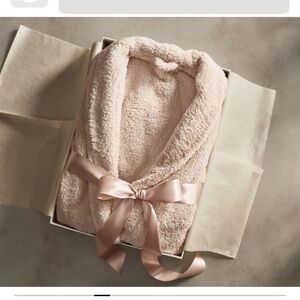 Pottery Barn Cream Cozy Robe